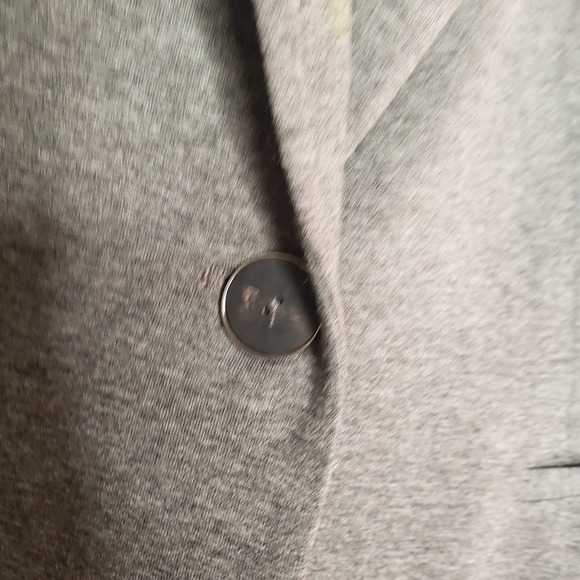 ZARA BASIC women tailored gray blazer coat - Picture 3 of 9